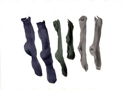 Sechs Socken von Miles Contemporary Artist Thistlethwaite